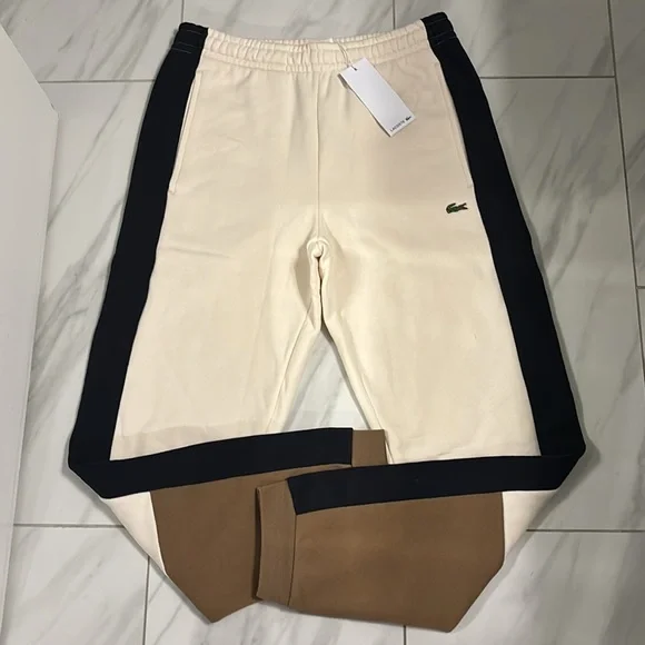Men’s Lacoste Colorblock Sweatpants - Picture 1 of 5